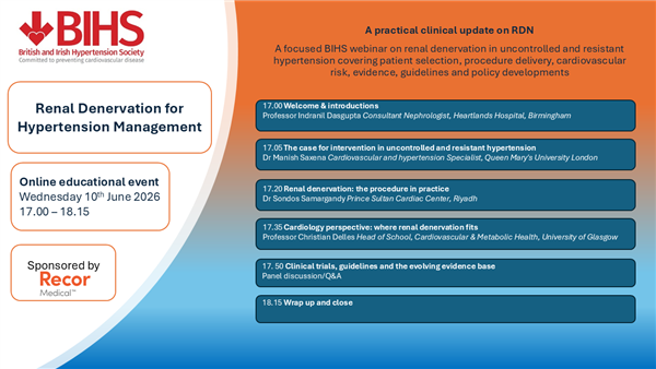 BIHS Renal Denervation for Hypertension Management