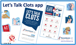 Let’s Talk Clots patient information app 